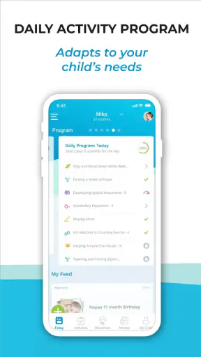 BabySparks - Development Activ screenshot