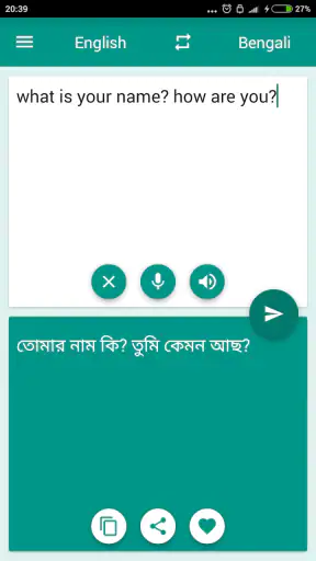 Bengali-English Translator screenshot