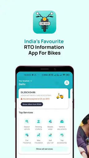 BikeInfo- RTO Vehicle Info App screenshot