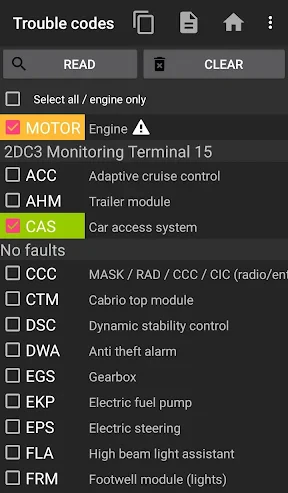 bimmer-tool screenshot