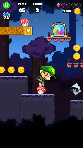 Bob Run: Adventure run game screenshot
