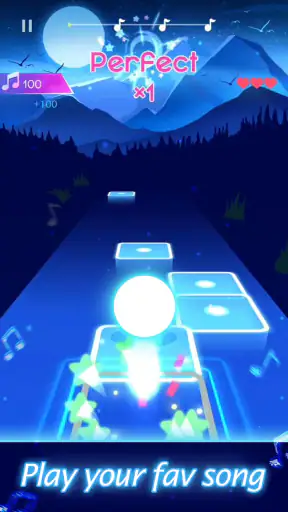 Bouncing Hop: لعبة الموسيقى screenshot