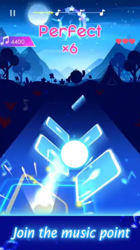 Bouncing Hop: لعبة الموسيقى screenshot