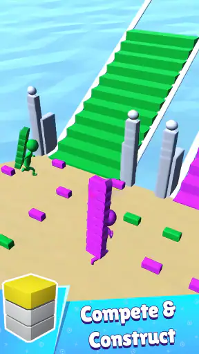 (Bridge Race) اسم اللعبة screenshot