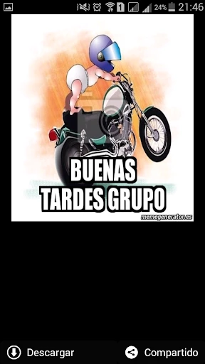Buenos días tardes y noches screenshot