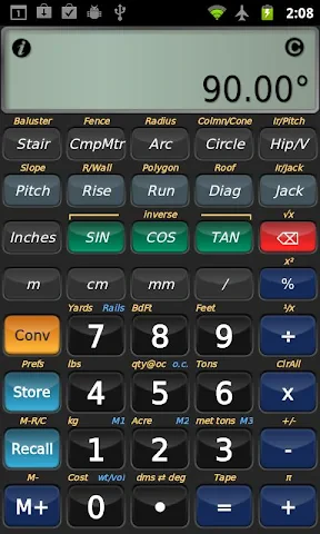 BuildCalc screenshot