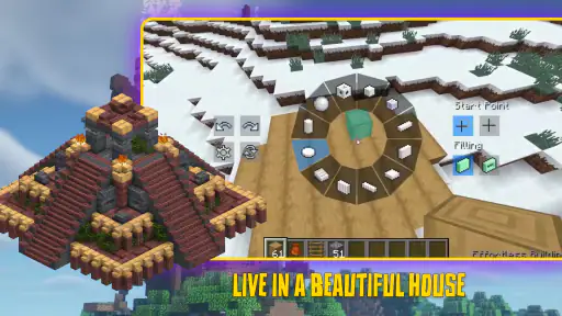 Buildings Mod in Minecraft PE screenshot
