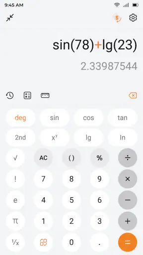 Calculator screenshot