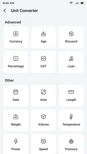 Calculator screenshot