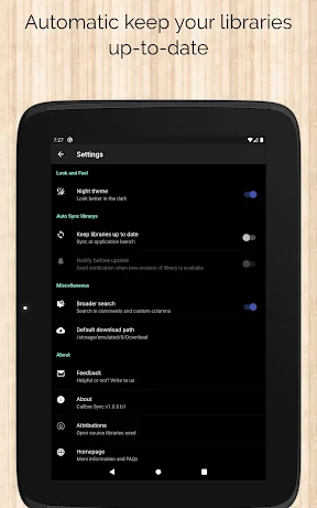 Calibre Sync screenshot