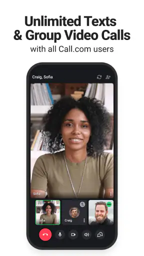Call.com: 2nd Phone Number App screenshot