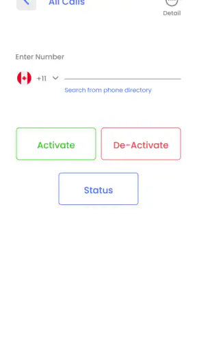 Call Forwarding: Divert Calls screenshot