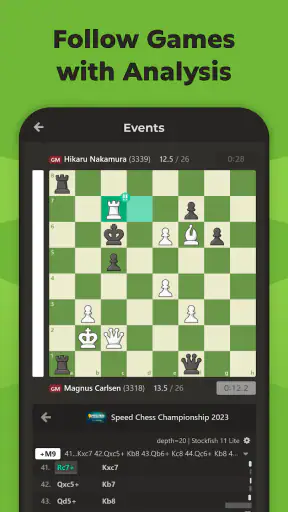 Chess Events: Games & Results screenshot