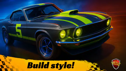 Classic Drag Racing Car Game screenshot