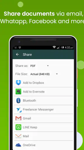 Clear Scan : تطبيق PDF Scanner screenshot