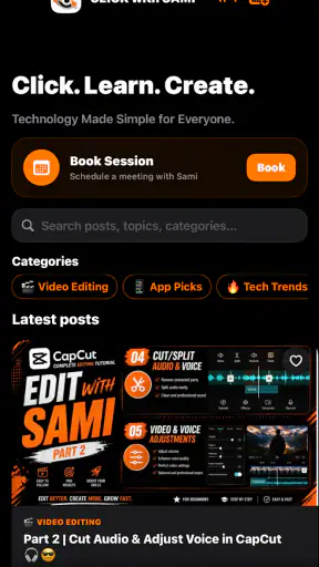Click With Sami screenshot