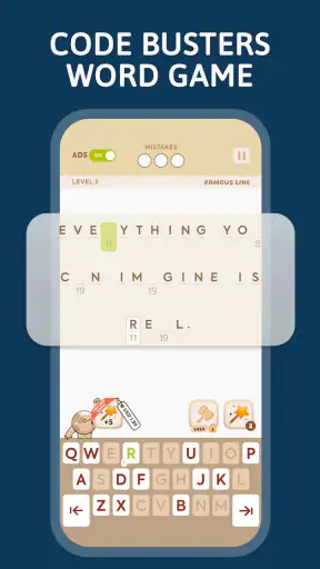 Code Busters: Word Puzzle Game screenshot