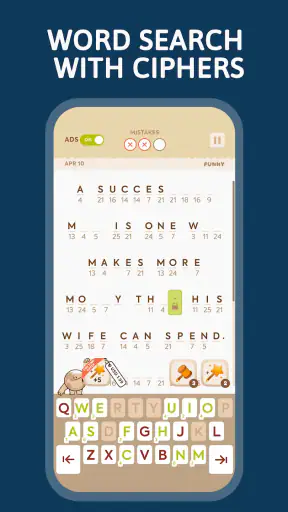 Code Busters: Word Puzzle Game screenshot