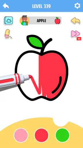 Coloring Game: Little artist screenshot