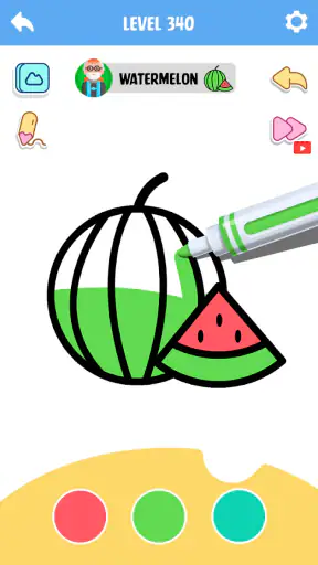 Coloring Game: Little artist screenshot
