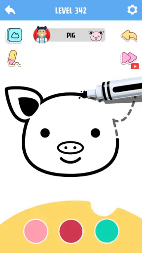 Coloring Game: Little artist screenshot