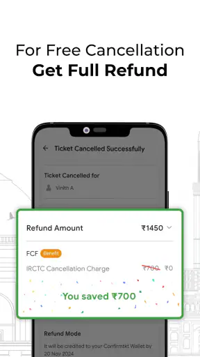 ConfirmTkt: Train Booking App screenshot