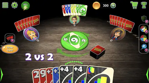 Crazy Eights 3D (اونو) screenshot