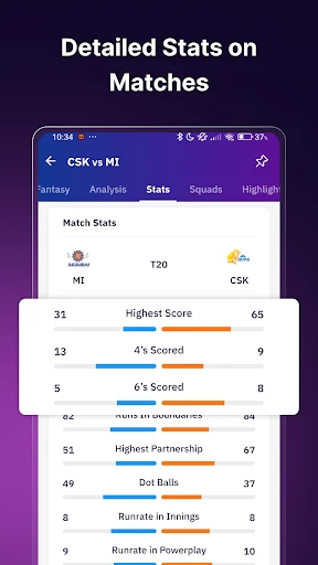 Cricket Live Score : Live Line screenshot