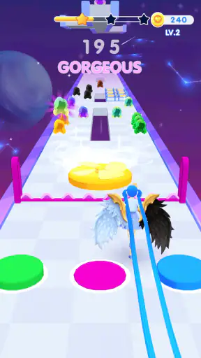 Dancing Hair: ارتدي screenshot