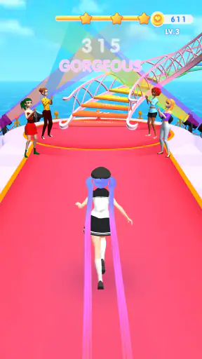 Dancing Hair: ارتدي screenshot