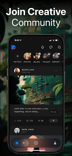 DaVinci - AI Image Generator screenshot