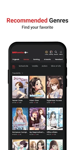 DayComics screenshot