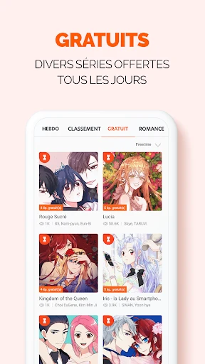 Delitoon Webtoon/Manga screenshot
