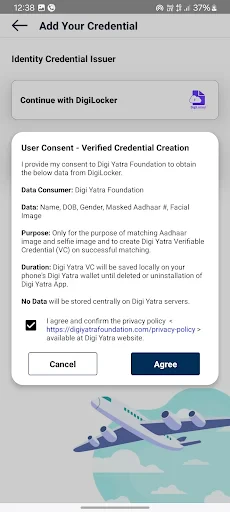 Digi Yatra screenshot
