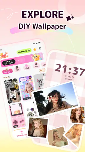 DIY Wallpaper - Collage Maker screenshot