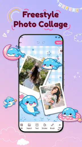 DIY Wallpaper Photo Collage screenshot