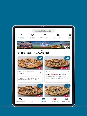Domino's Pakistan screenshot