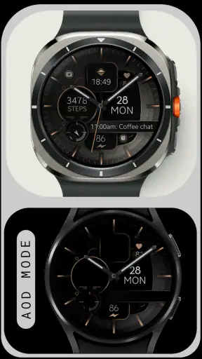Dream 132 bronze watch face screenshot