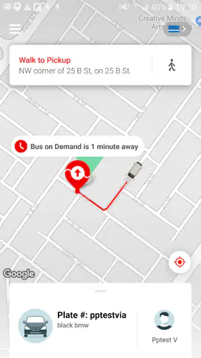 Dubai Bus on Demand screenshot