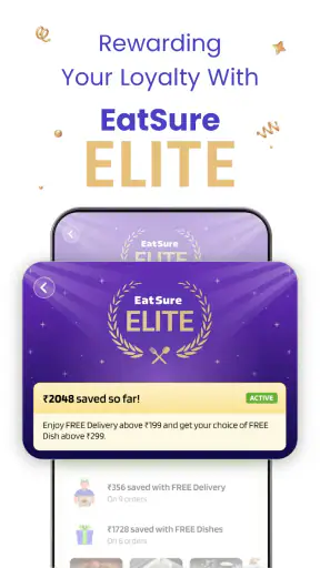 EatSure QuickiES Food Delivery screenshot