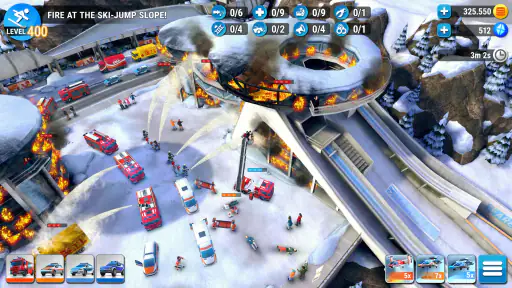 EMERGENCY HQ لعبة رجال الإطفاء screenshot