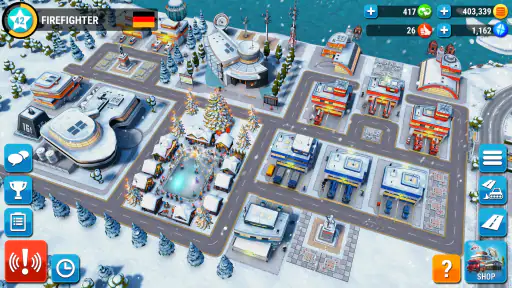 EMERGENCY HQ لعبة رجال الإطفاء screenshot