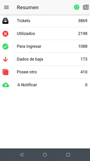 EntradaUno Accesos (CC) screenshot