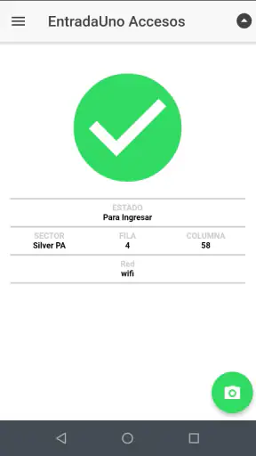 EntradaUno Accesos (SC) screenshot