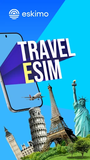 Eskimo: eSIM Travel Internet screenshot
