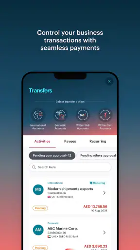 FAB Business screenshot