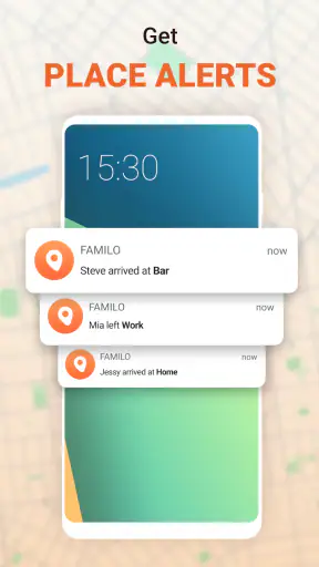 Familo تحديد الموقع screenshot