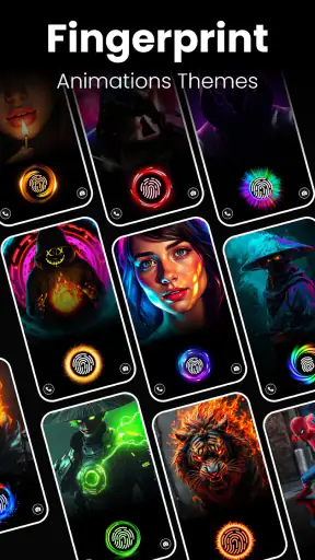 Fingerprint Animation Themes screenshot