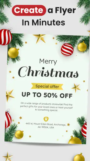 Flyers, Poster Maker, Design screenshot