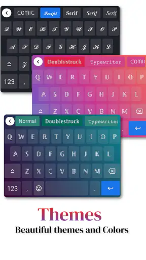 Fonts Aa - خطوط لوحة المفاتيح screenshot